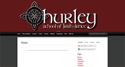 Desktop Screenshot of hurleyirishdancers.com